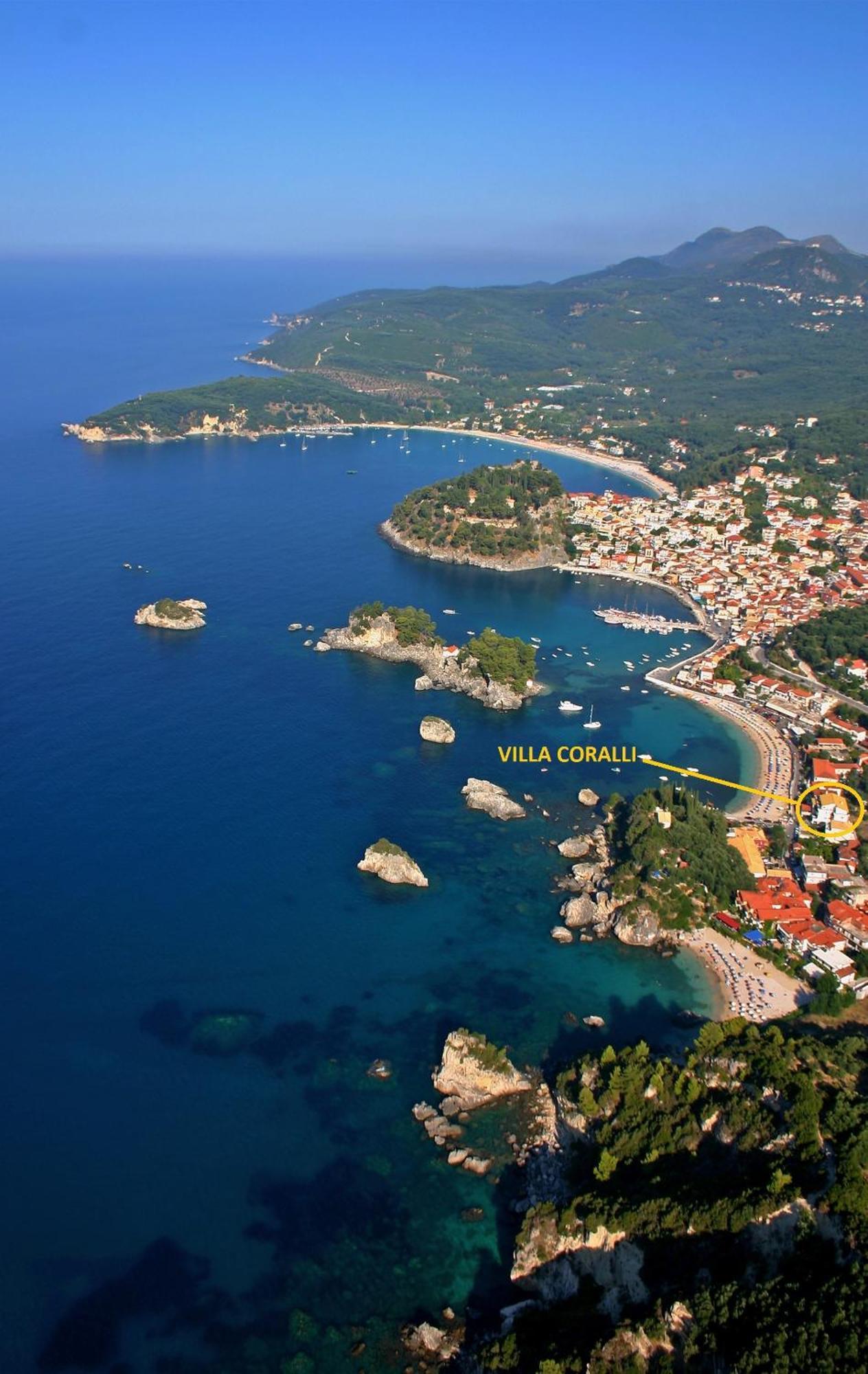 Villa Coralli Parga Exterior foto